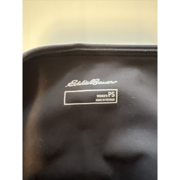 Eddie Bauer Petite Small Guide Trex Collection Compression Shorts Black NWT - Picture 7 of 11